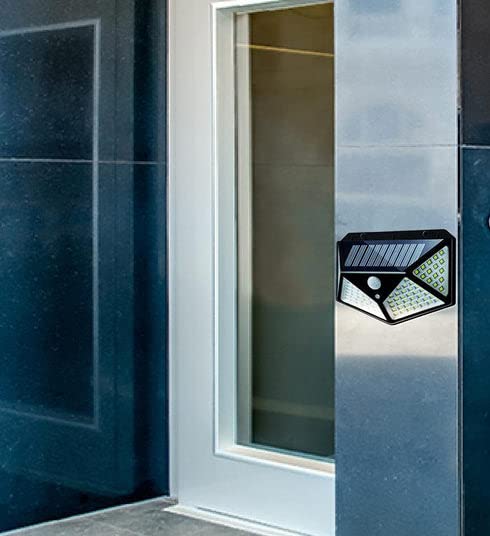 LumoBright - 100 LED Solar Motion Sensor Light