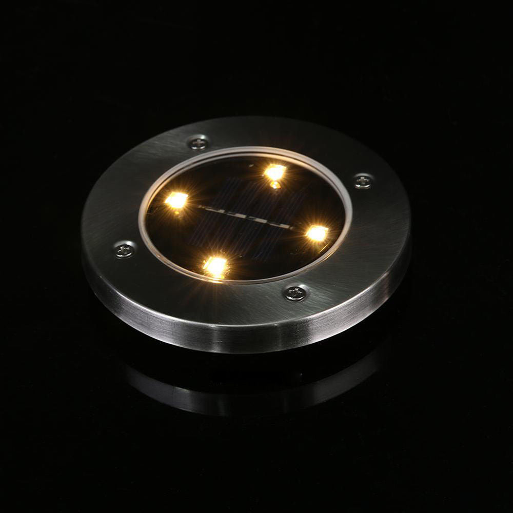 SolarGlow Path - 4-LED Solar Ground Light