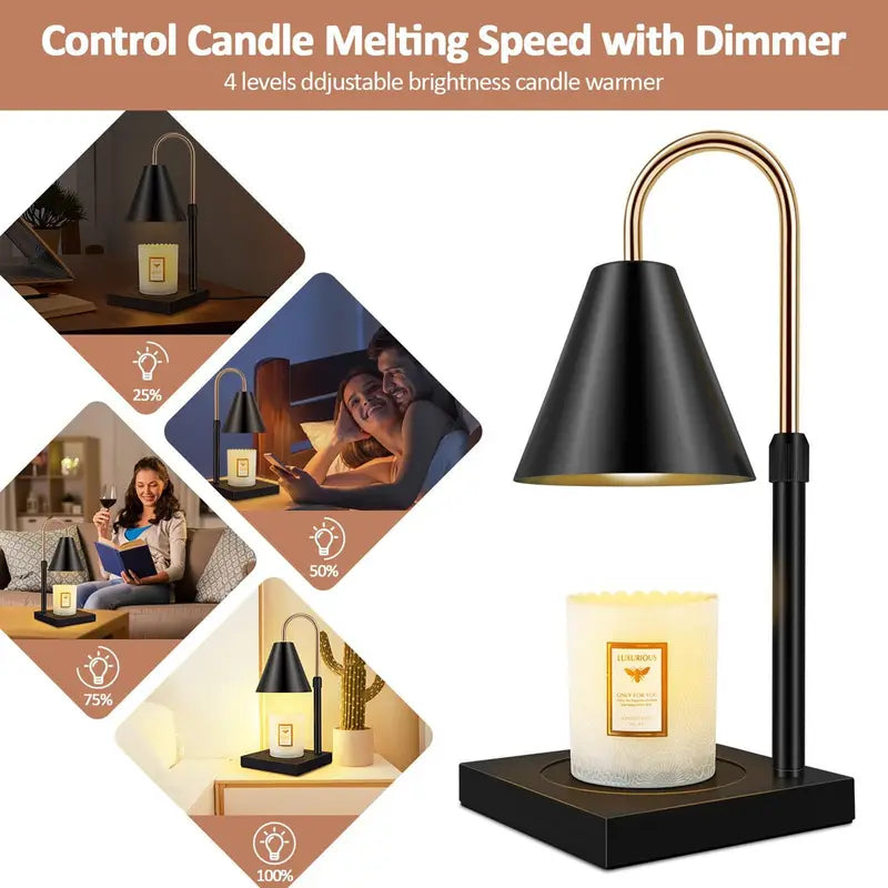 GlowHaven Candle Warmer Lamp with Timer