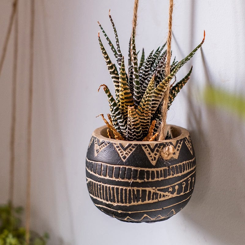 succulent planters indoor Hanging Succulent Planter, Small Succulent Pots, Succulent Hanging Basket, Indoor Cactus Planters – HomeRelaxOfficial