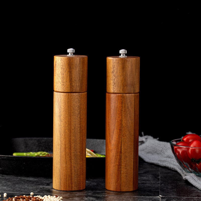 Acacia Wood Salt & Pepper Grinder - Kitchen - HomeRelaxOfficial