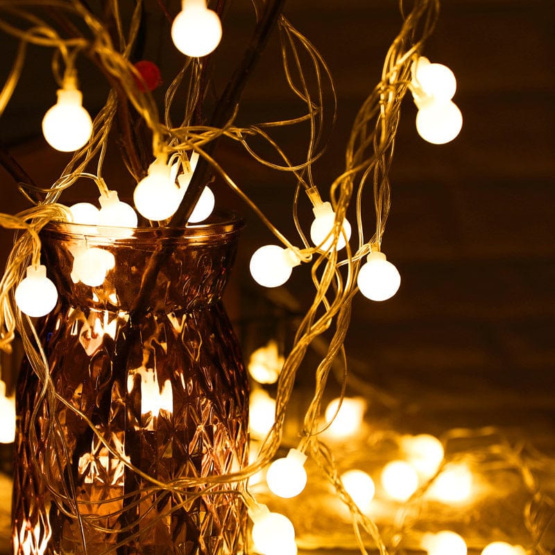 LED Ball String Lights - Lighting - HomeRelaxOfficial