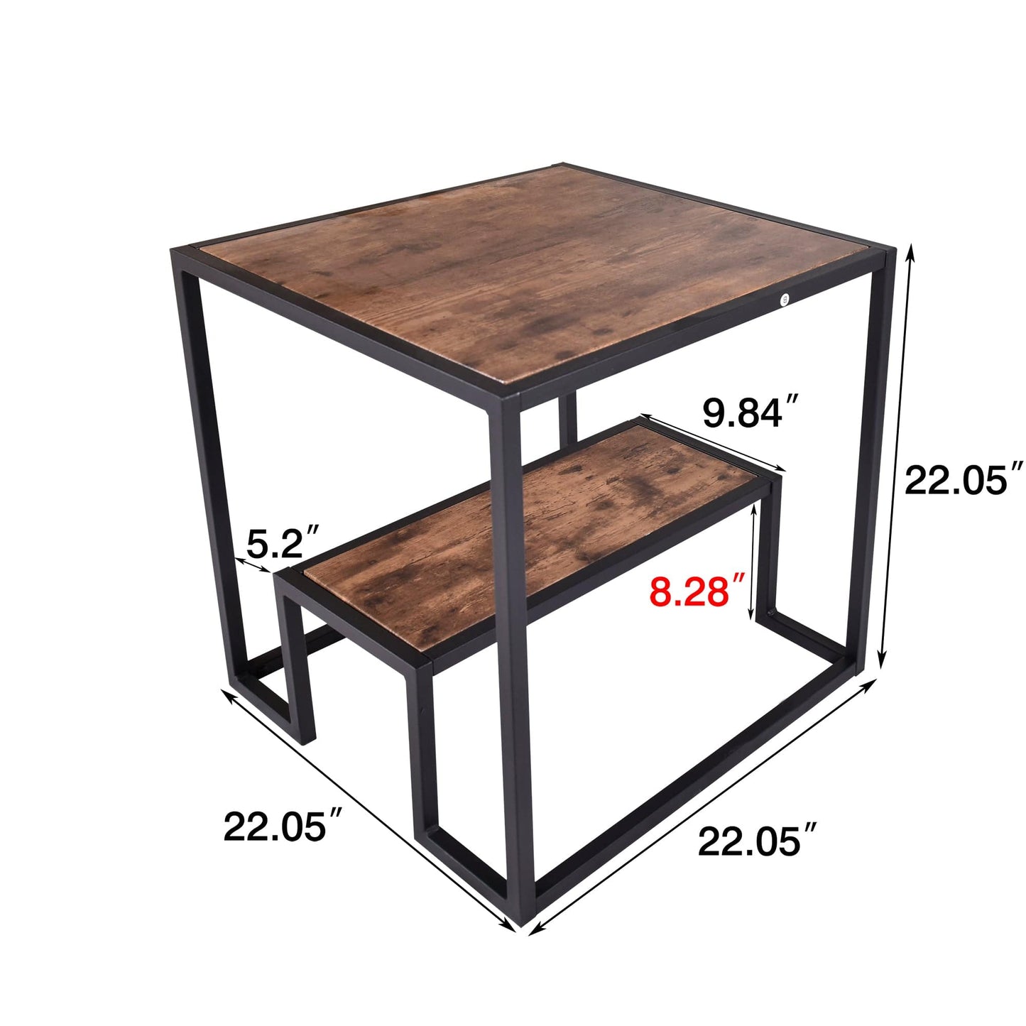 2-Tier End Table - HomeRelaxOfficial