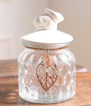 Crystal glass Nordic storage jar with lid - S - Kitchen - HomeRelaxOfficial