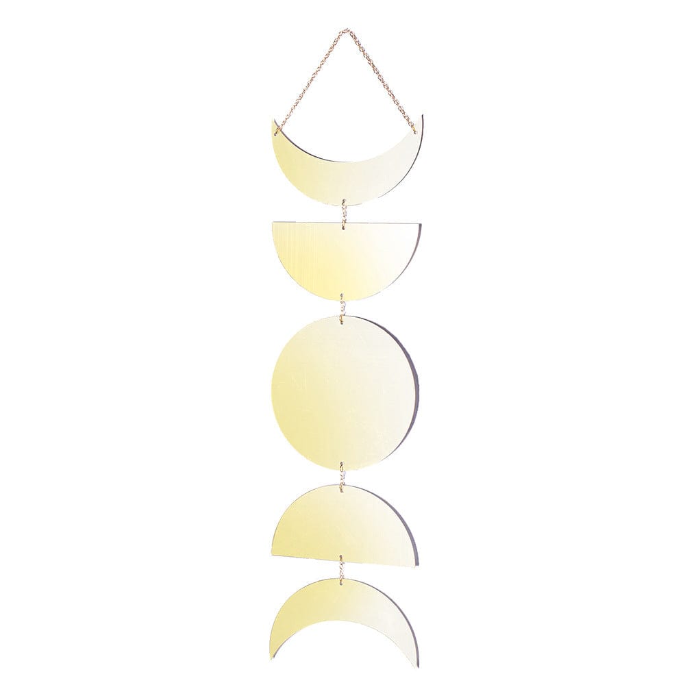 Wall Hanging Sun And Crescent Acrylic Mirror Decoration - Wall Decoration - HomeRelaxOfficial