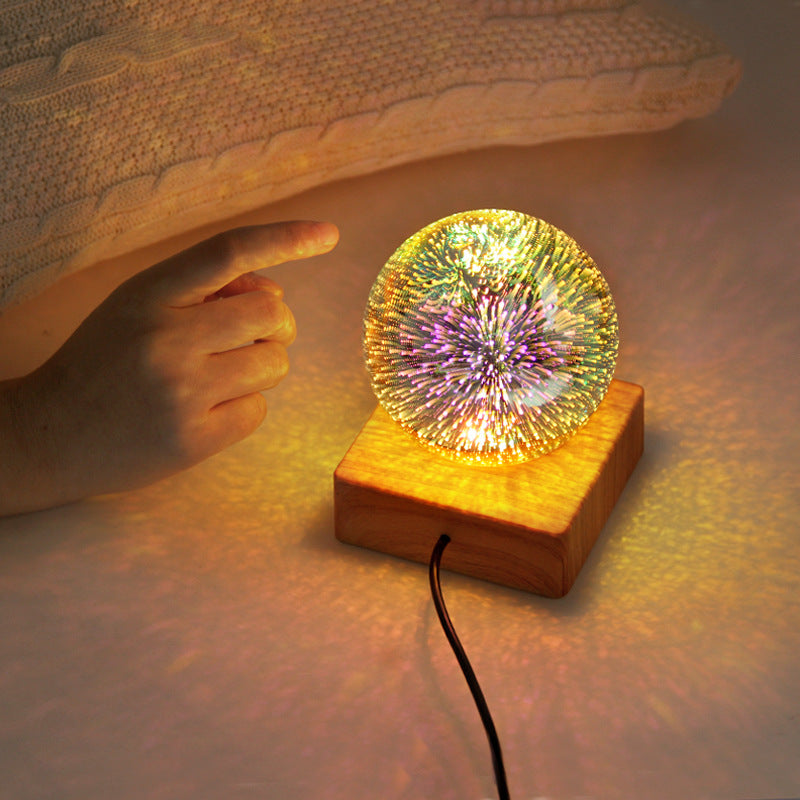 Glintora - 3D Fireworks Starry Sky LED Table Lamp