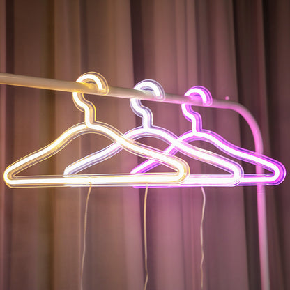 GlowHanger LED Lamp - Neon Clothes Rack Light