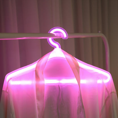 GlowHanger LED Lamp - Neon Clothes Rack Light