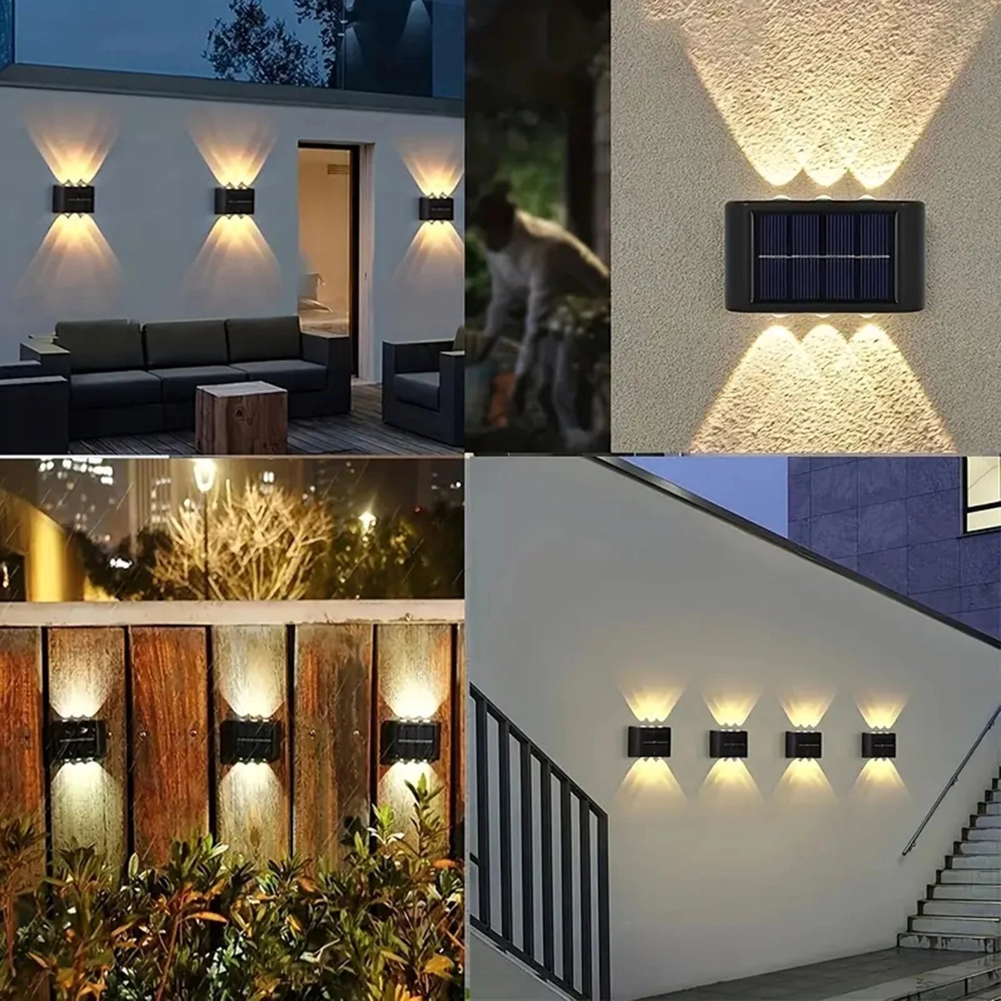 SolaGlow - Solar Up/Down Wall Light