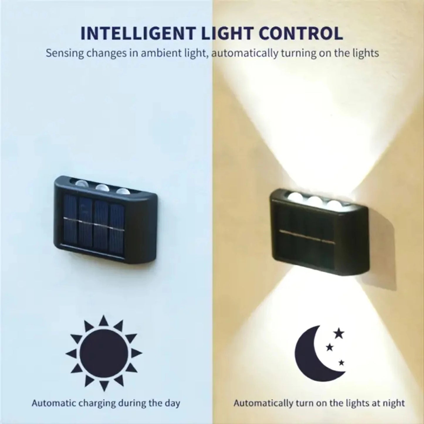 SolaGlow - Solar Up/Down Wall Light