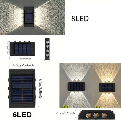 SolaGlow - Solar Up/Down Wall Light