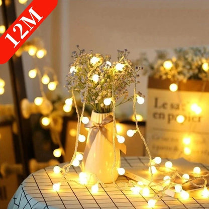 Lumivine LED String Lights - 10M USB/Battery Powered Garland