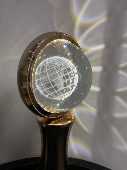 AuraSphere - 3D Crystal Globe RGB Lamp