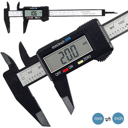 PrecisionCal Digital Caliper - 150mm/100mm Vernier Ruler