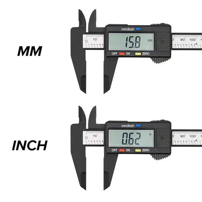 PrecisionCal Digital Caliper - 150mm/100mm Vernier Ruler