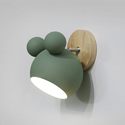 GlowMickey - Nordic Wall Lamp for Kids' Rooms