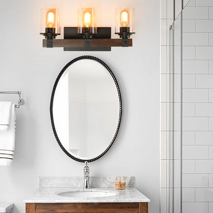 Rustora - 3-Light Farmhouse Vanity Bathroom Fixture