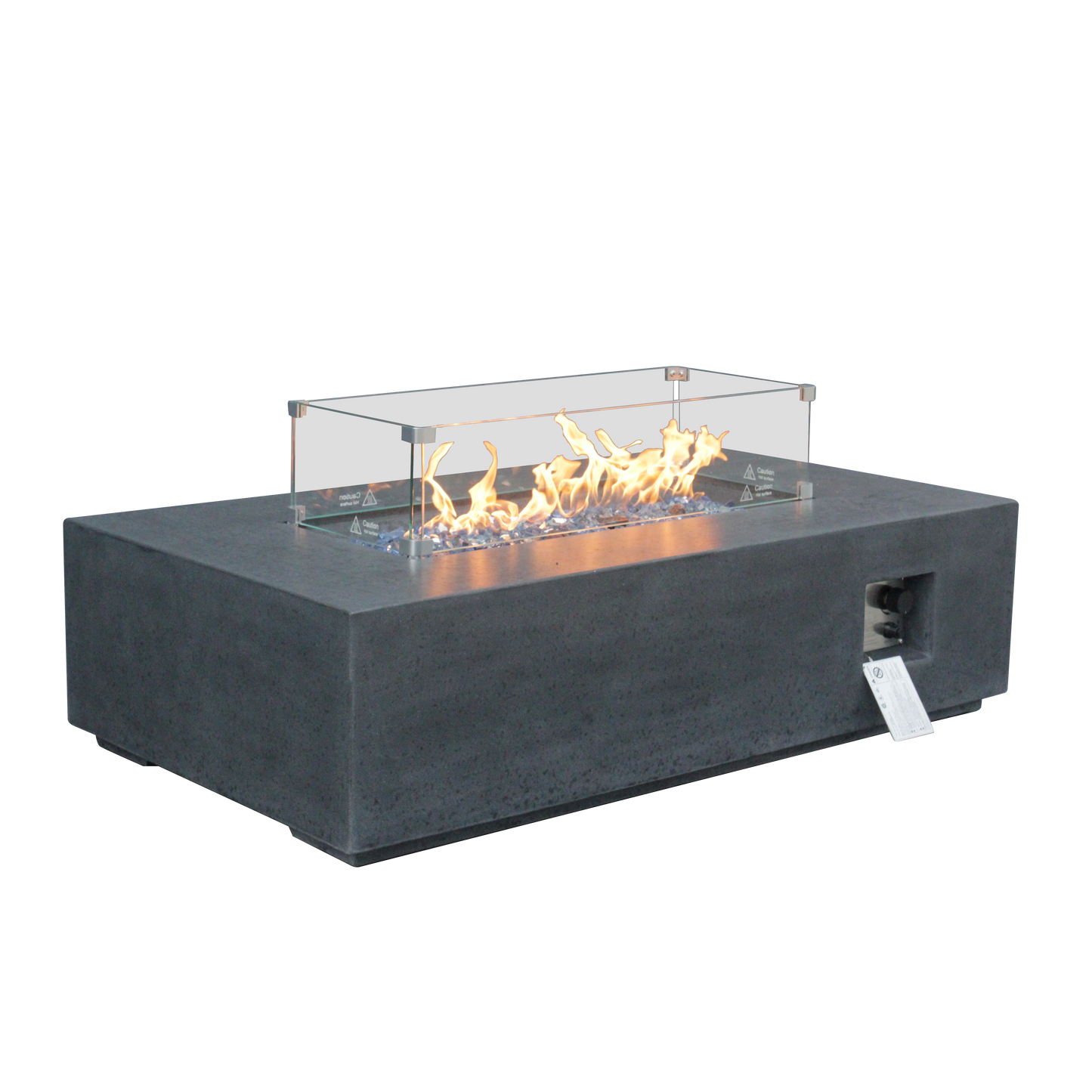 FlameCraft – 52" Concrete Propane Fire Pit Table