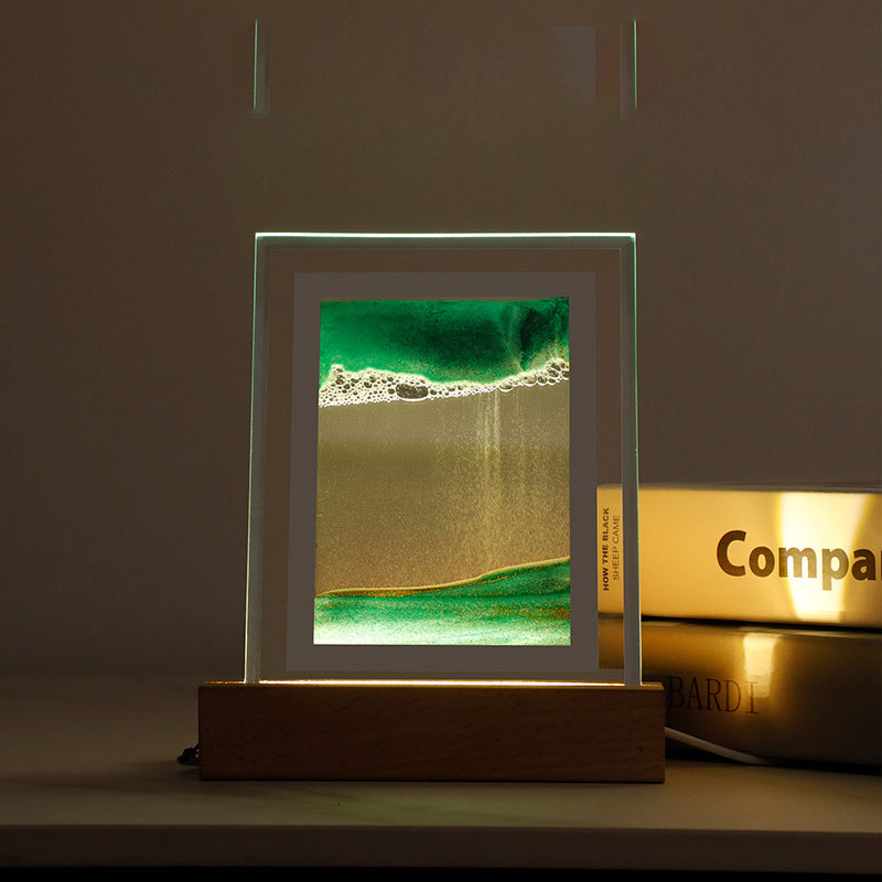 GlowSand - LED Quicksand Night Light Table Lamp