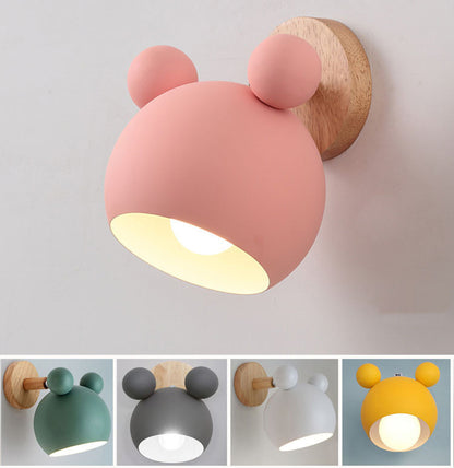 GlowMickey - Nordic Wall Lamp for Kids' Rooms