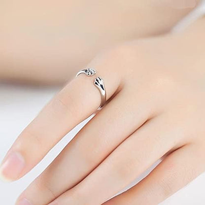 PurrPaw - Adjustable Cat Ear Paw Ring