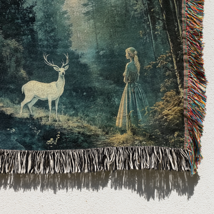 Princess Forest Woven Blanket