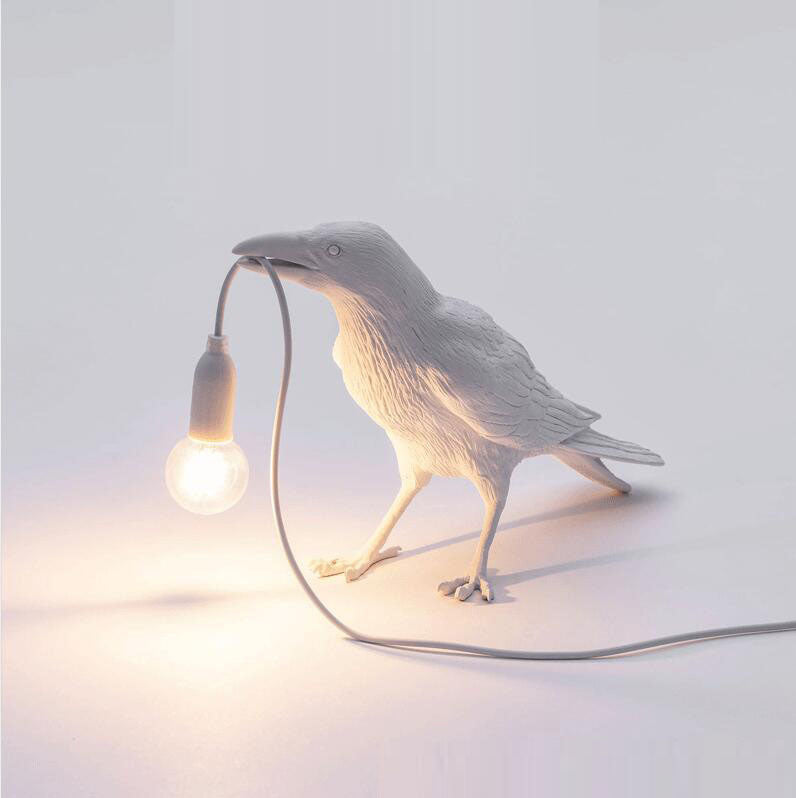 Nordiora Bird Lamp - Nordic Resin Wall & Desk Light