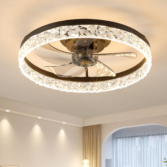 AeroLite - Ceiling Fan with Dimmable LED Light