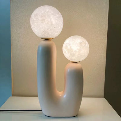 Nordique Glow - Modern Glass Table Lamp