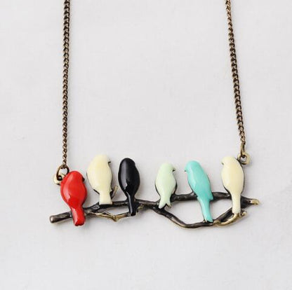 Birdora - Lovely Bird Pendant Necklace for Women