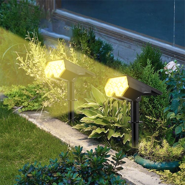 SolarGlow - 108 LED Solar Spotlights Outdoor