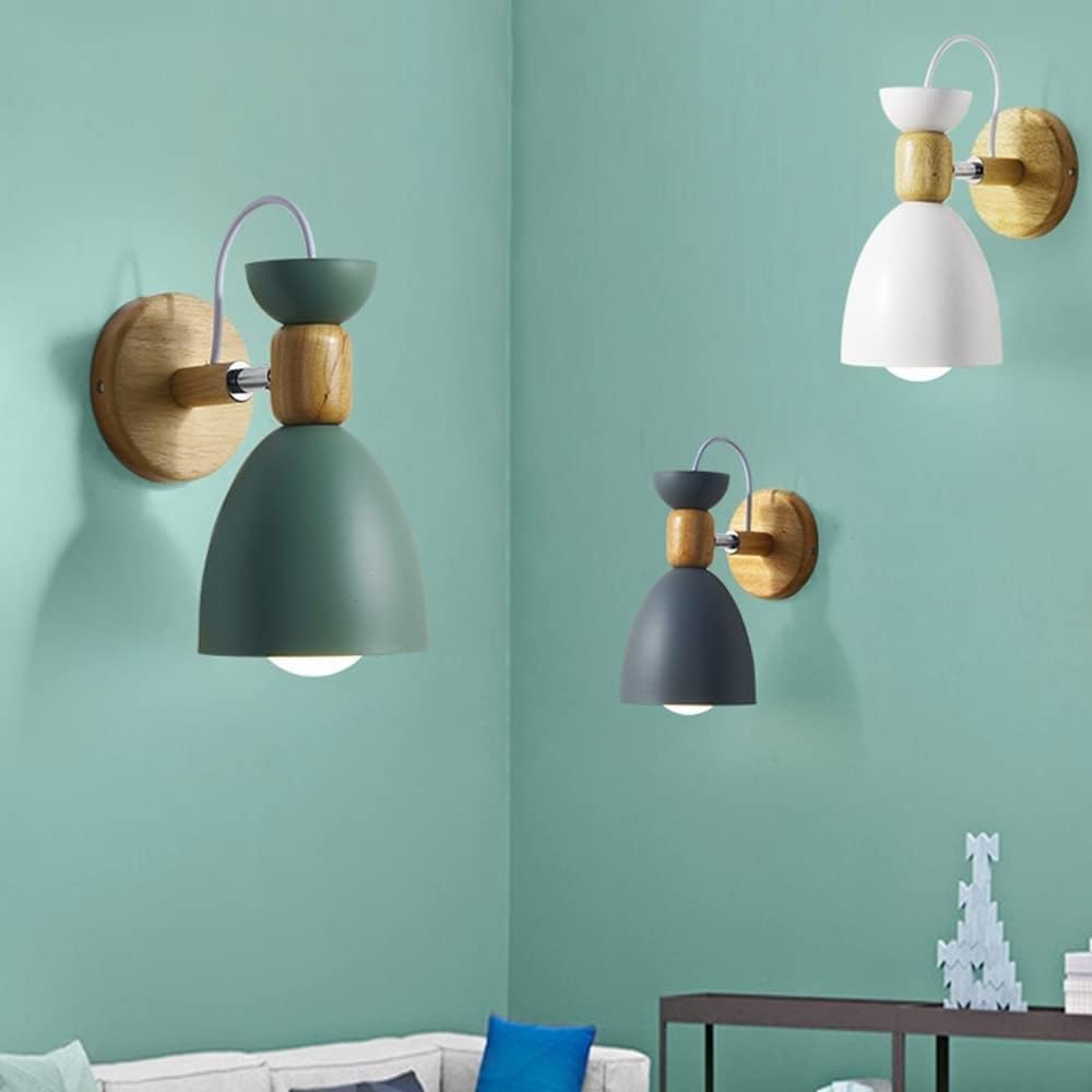 LumoWood - Modern Wooden Wall Lamp for Bedroom & Corridor