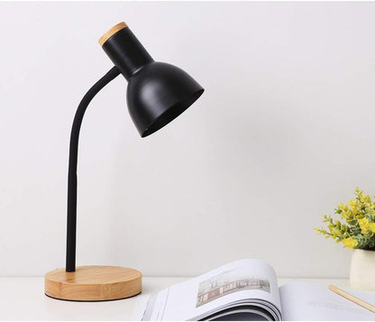 LumoNord Desk Lamp - Folding Nordic LED Wooden Table Lamp