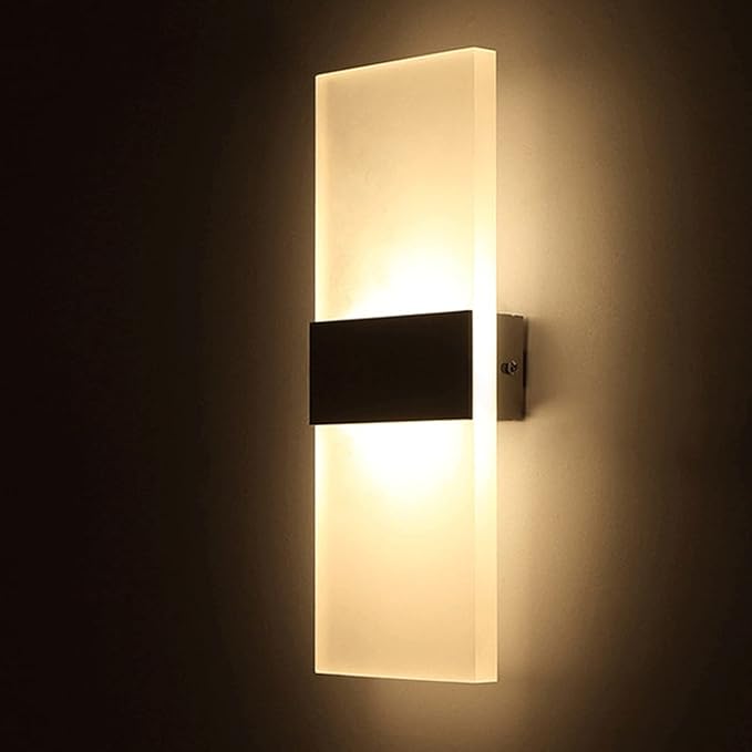 LumaGlow - USB Rechargeable LED Wall Light with Touch Sensor