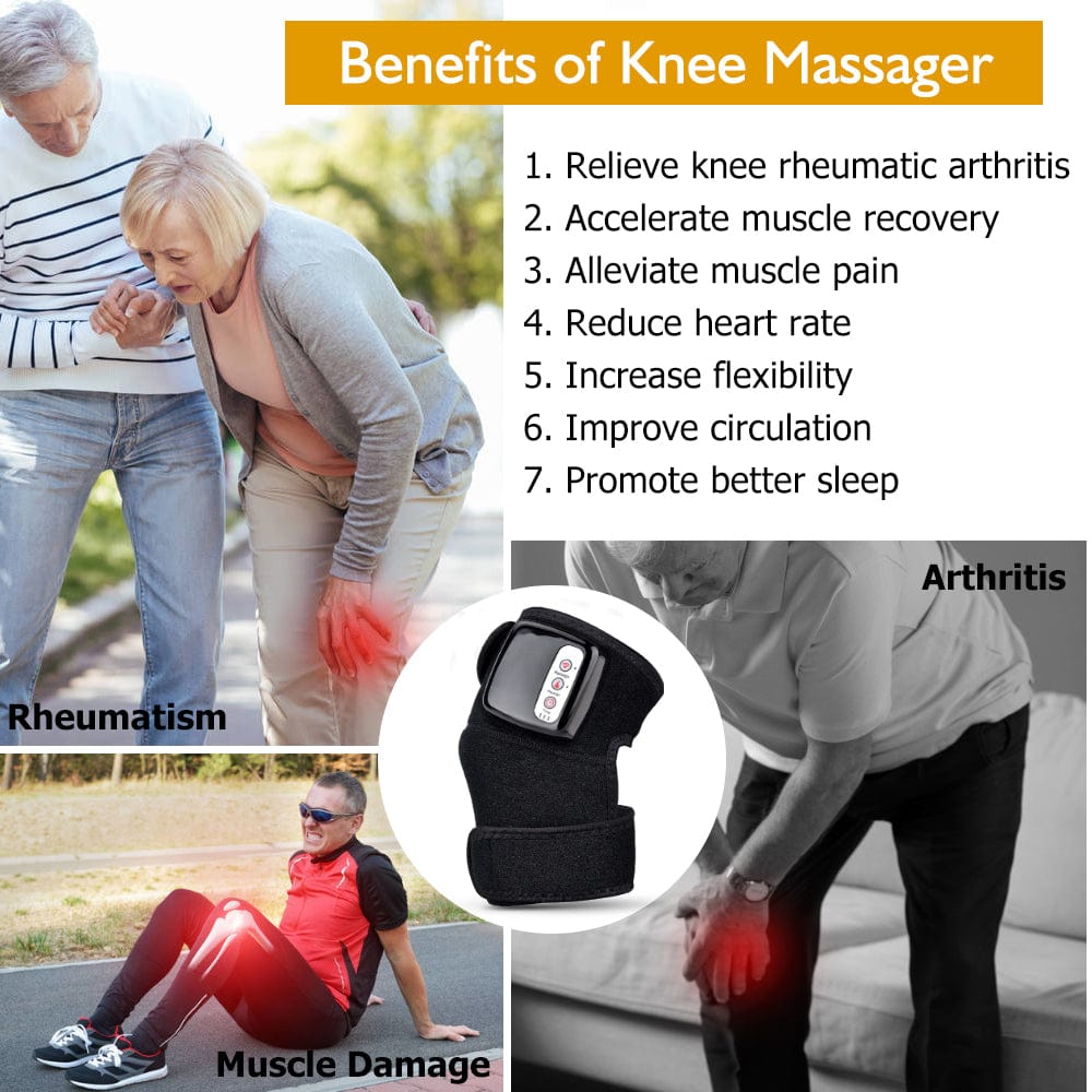 2 in 1 Knee Massager | Long-Lasting Relief from Knee Discomfort in Only 15 Minutes Per Day