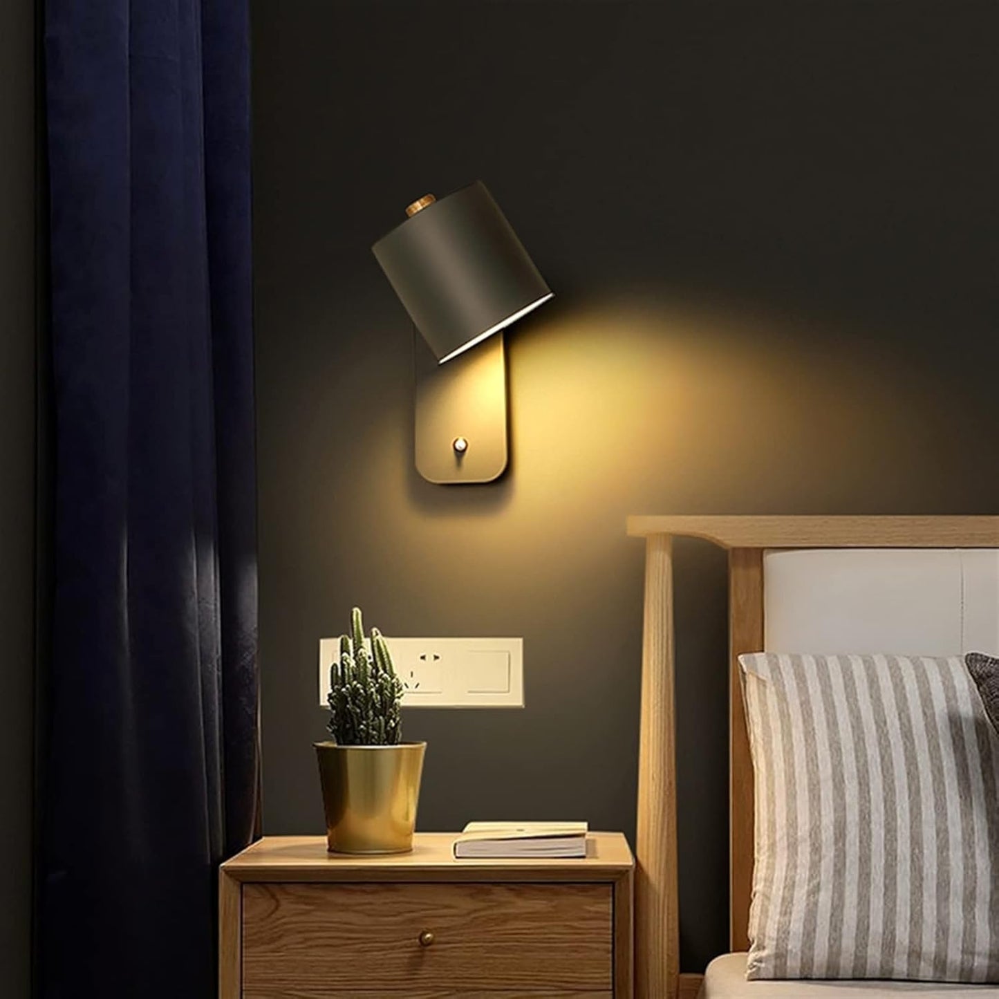 NordLite Wall Lamp - Adjustable LED Bedside & Study Light