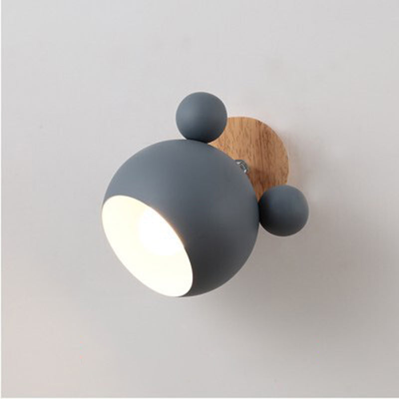 GlowMickey - Nordic Wall Lamp for Kids' Rooms