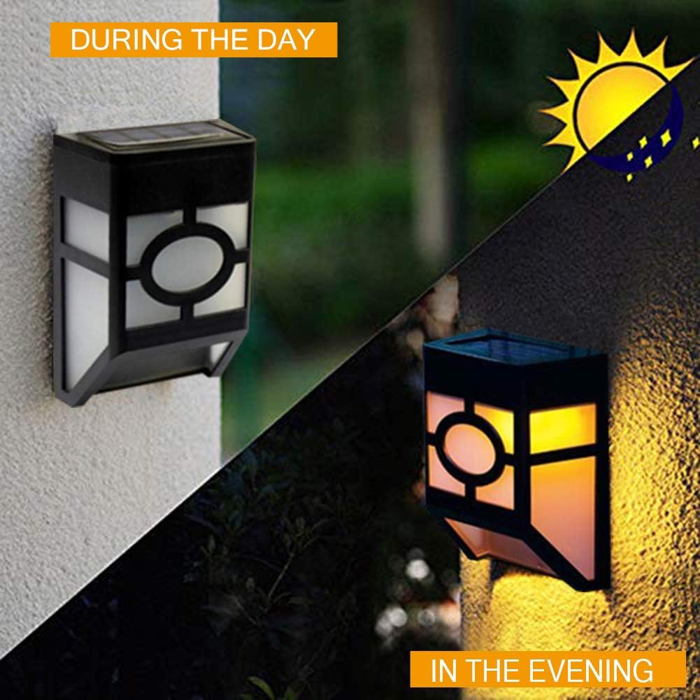 SoliLuxe - Solar LED Outdoor Garden Wall Light