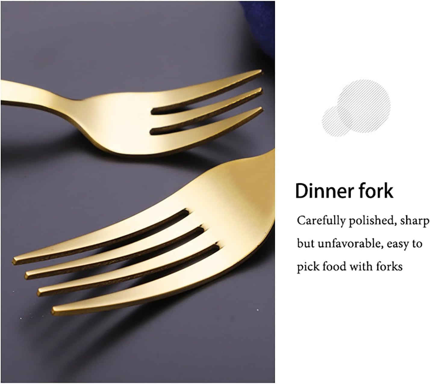 Eleganza - Stainless Steel Wood-Handle Flatware Set