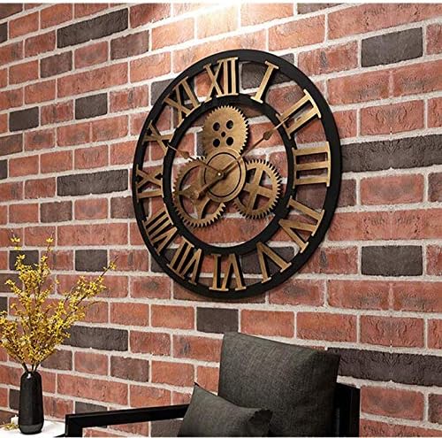 GearRust - Retro Industrial Wall Clock