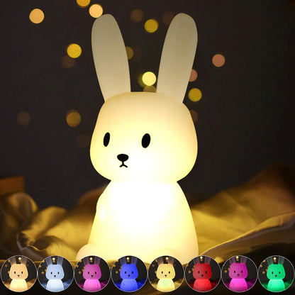 BunnyGlow Lamp - Touch Control LED Rabbit Night Light