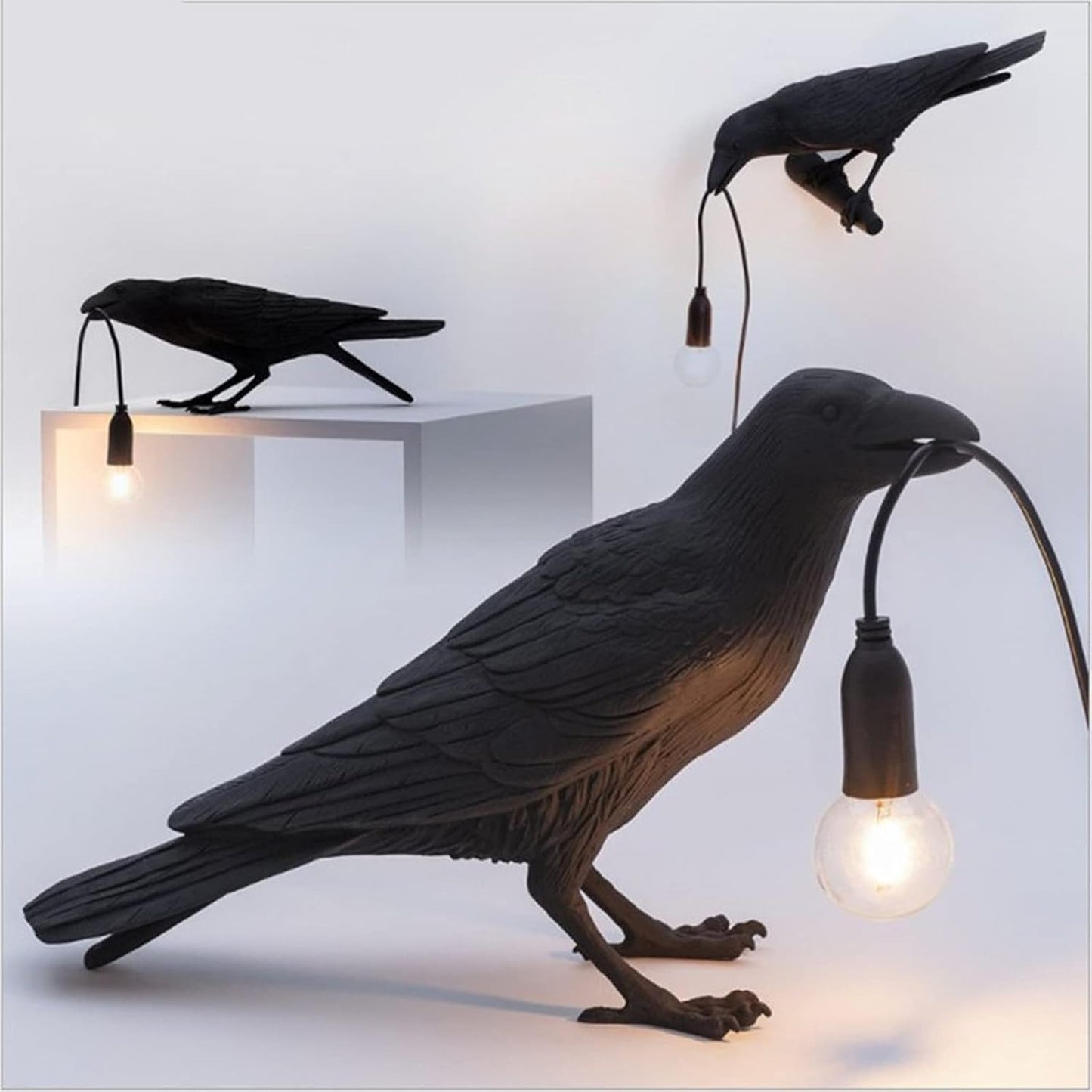 Nordiora Bird Lamp - Nordic Resin Wall & Desk Light