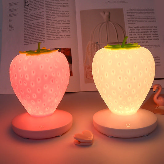 GlowBerry - USB Rechargeable Strawberry Night Light