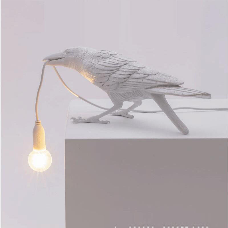 Nordiora Bird Lamp - Nordic Resin Wall & Desk Light