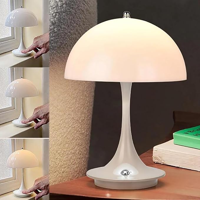 GlowMush Lamp - Dimmable LED Mushroom Table Light