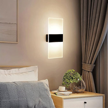 LumaGlow - USB Rechargeable LED Wall Light with Touch Sensor