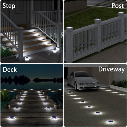 SolarGlow - LED Outdoor Deck Lights