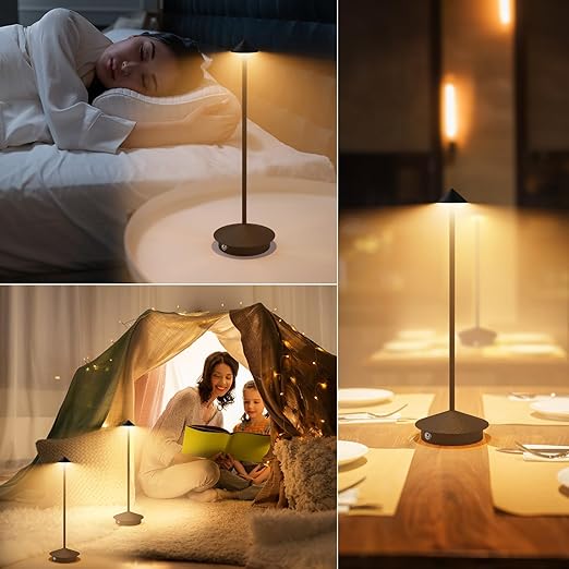 LuxGlow - Modern Dimmable LED Table Lamp