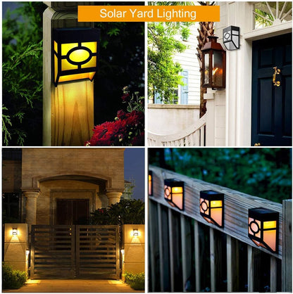 SoliLuxe - Solar LED Outdoor Garden Wall Light