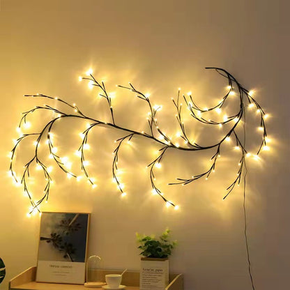 Twilight Rattan Lights - LED String for Holiday & Room Decor